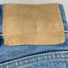 CELINE N782 086T 08TU Blue Cotton Vintage Union Wash Button Fly Denim Pants Bottoms 30 blueUsed