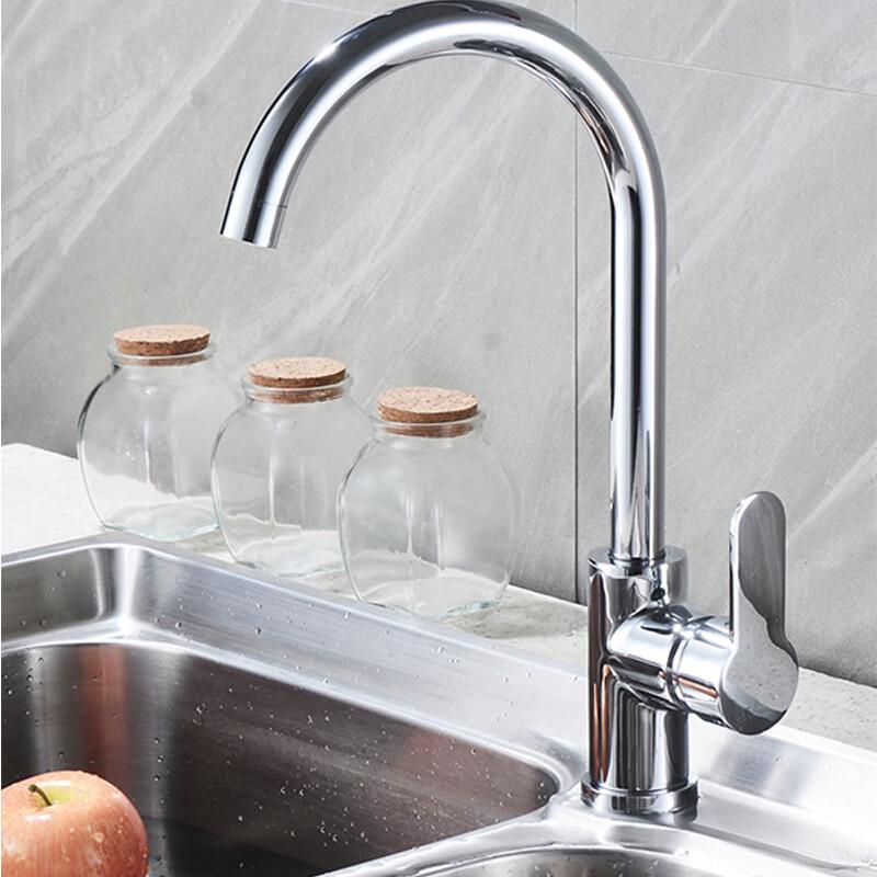 Yangan Refined Copper Kitchen Sink Faucet