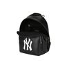 New MLB Polyester With PU Backpack Shoulder Bag, Crossbody Bag Regular Unisex Black 32BGP4941-50L