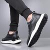 Fashion Genuine Leathe Men Sports Shoe Lace Up Casual Sneakers Non-slip Training Footwear Leisure Male Treking Footwear Walking Trainers