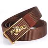 Belt Unisex Versatile And Slimming With Metal Buckle Belt Paired Jeans With