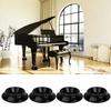 4 Pcs Piano Caster Cups Upright Piano Wheel Floor Protectors Load Bearing Pads