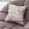 Pink Floral Pillow Covers Pattern Cushion Cover Suitable for Sofa Bedroom Car Pillow Cover