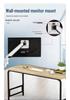 Telescopic Wall Mount Monitor Stand with Rotating Arm for Industrial and Computer Screens