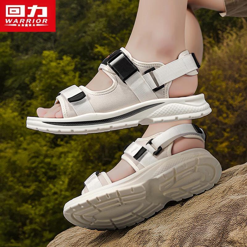 Warrior Men's Breathable Casual Velcro Beach Sandals