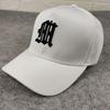 New high-top five-piece baseball cap, solid color men's hat in summer, and one white hat for women in summer.
