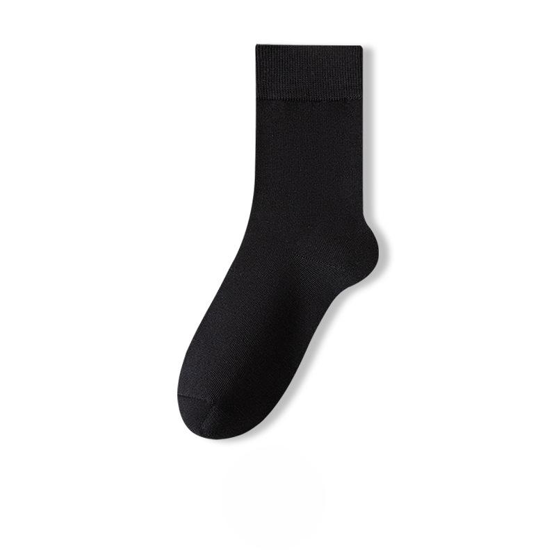 Female Spring and Autumn Cotton Anti Bacterial Breathable In The Cylinder Pile Socks