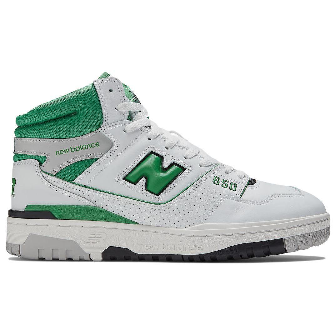New Balance Men's Whitegreen 650R 'White Green' Bb650rwg - Image 2