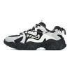 FILA Fluid 4 Fabric Sports Comfortable Durable Low-Top Lifestyle Casual Shoes Women sneaker Caviar-Grey F12W332113FFC