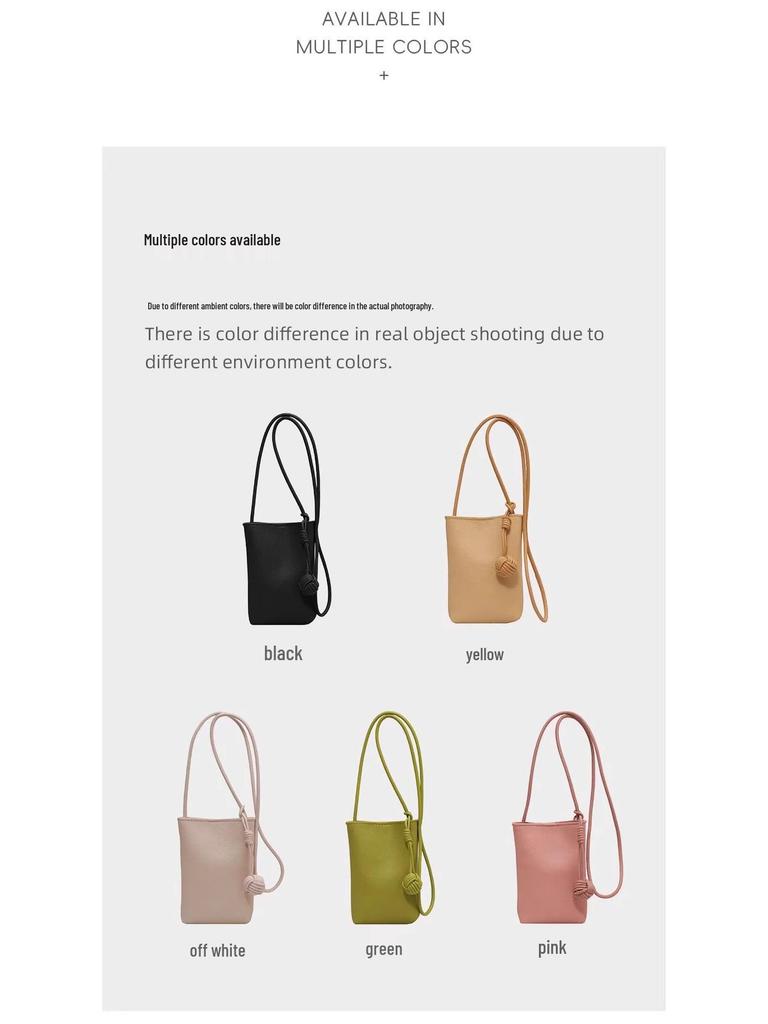 2025 Summer Stylish Women's Crossbody Phone Bag - Mini Single Shoulder & Key Holder