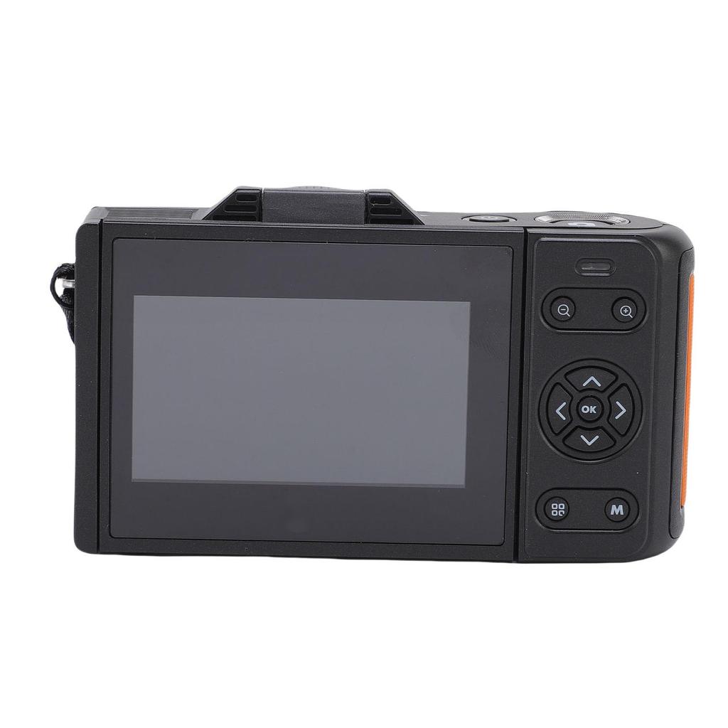 64MP Digital Camera HD 4K Photography Portable Compact Camera with 3in Screen 18X Zoom Anti Shake Auto for Travel