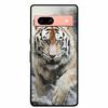 Per Google Pixel 7a 5G Custodia 6.1" Cover Fiori Bordo Nero Silicone TPU Morbida Cover Posteriore Per Google Pixel7a 2023 Custodia Telefono Fundas