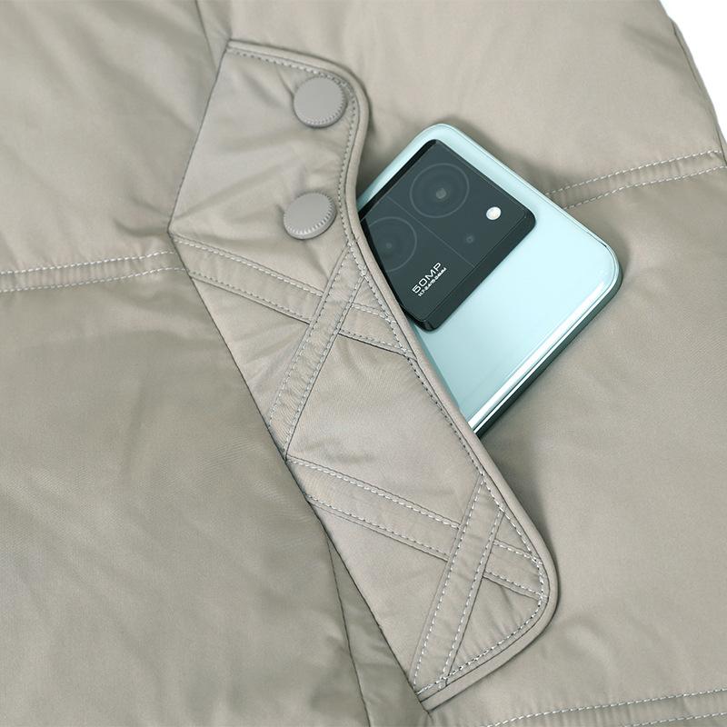 Middle Aged and Elderly Women's Thick Down Jacket Winter Large Size Loose and Slimming Mom Cotton Jacket