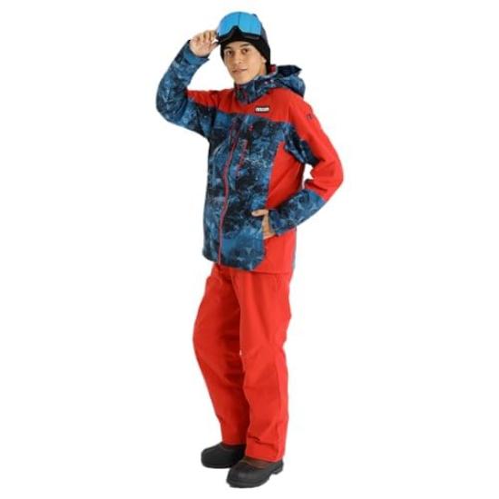 NNOUM Ski Wear Set and Water Resistant to and Easy to Move Adjustable Available in a Variety of Colors Models Men's (Top Bottoms), 30,000ml,