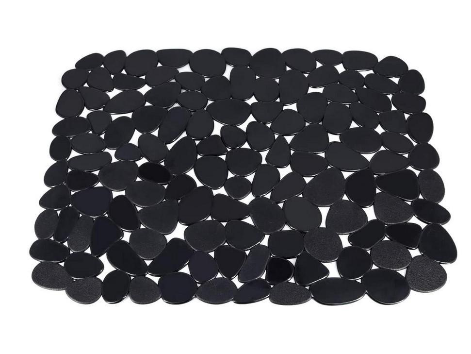 Non-Slip PVC Sink Mat for Kitchen (30x40cm) - Drainage Mat for Bowls & Chopsticks
