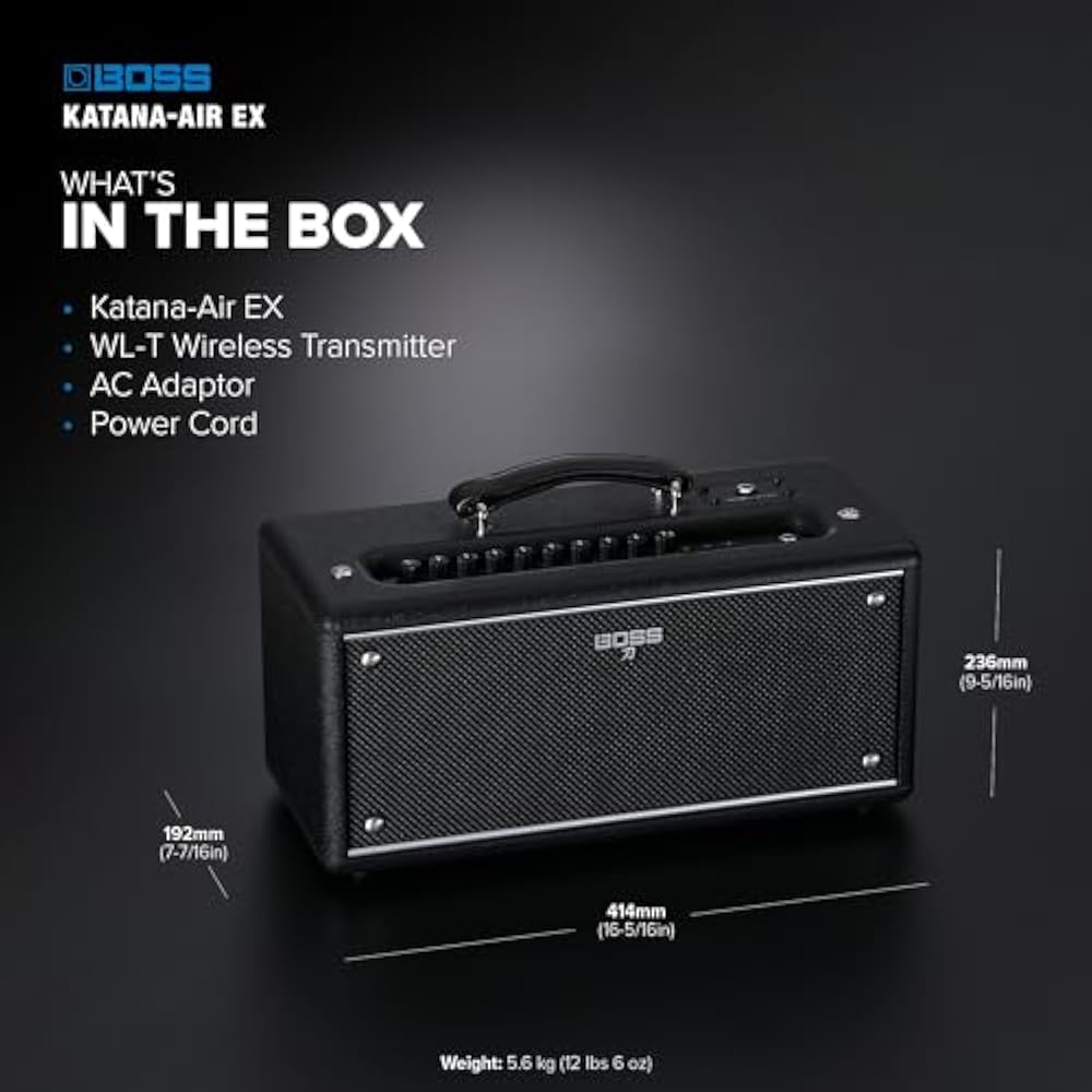 BOSS/KATANA-AIR EX Guitar Amplifier Boss Wireless Desktop Amplifier KTN-AIR EX