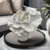 Bohemian Stil Keramik Blumentöpfe und Vasen Oval Dekorativ Weiß Off-Weiß Europäischer Stil Blumendesign Grenzüberschreitend Heiß