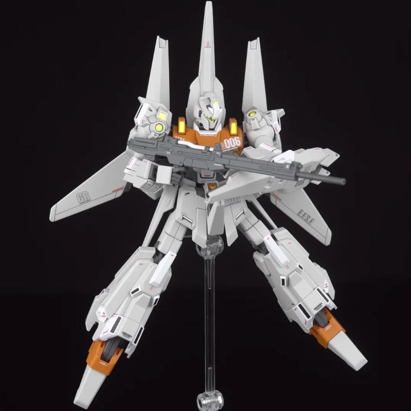 HG 1/144 Rezel General Revil Color Model Kit With Waterslide Decals Display Stand Desktop Ornament Collectible Toy Surprise Gift