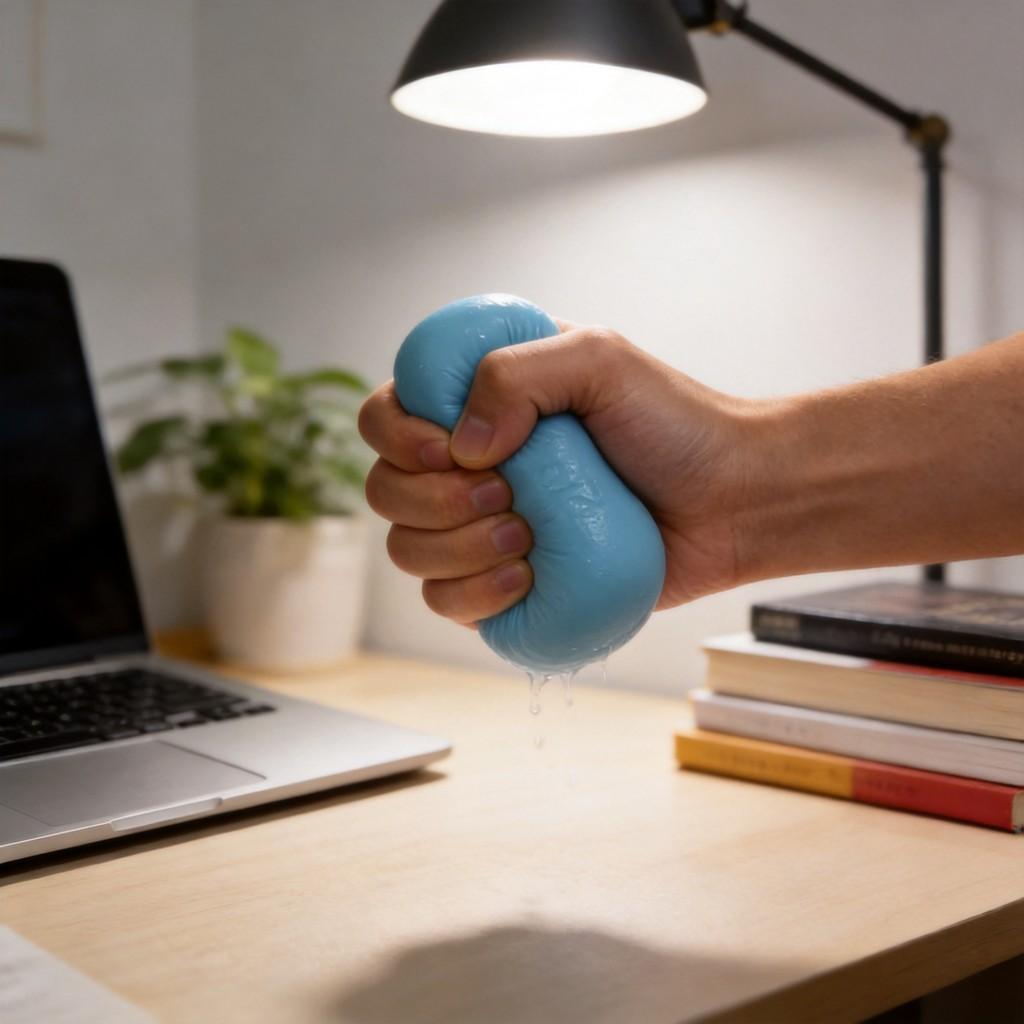 Pu Slow Rebound Cheese Squeezable Stress Toy For Kids And Adults