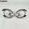 Fog Light Cover Trim For Honda Civic 2016 2017 2018 Sedan Chrome Front Rear Fog Lamp Eyebrow Bumper Lid Eyelid Trims Car Styling