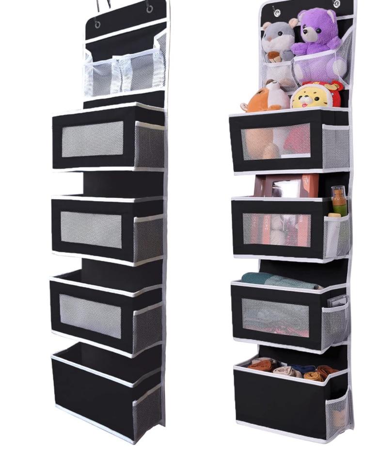 Over-Door Wall Mounted Hanging Organizer and Phone Holder