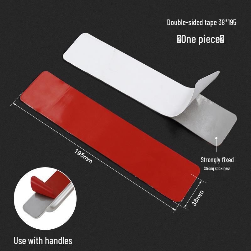 Self-Adhesive Aluminum Alloy Handles for Doors and Windows