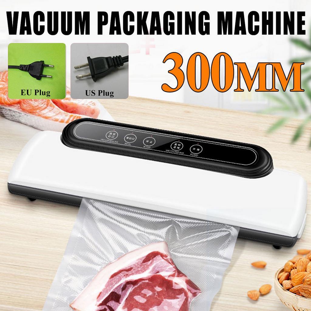 100-240V Household food Vacuum Sealer Mini Kitchen Packaging Machine Film Sealer Vacuum Packer With 8Pcs Vacuum Saver Bags EU/US Plug