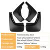 Fiat Freemont 2012-2014 Car Tire Mudguard Covers for Export.