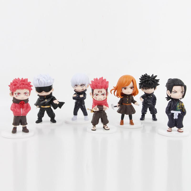 High Quality 10.5cm Jujutsu Kaisen Itadori Yuji Sukuna Chibi Pvc Figure For Collectors