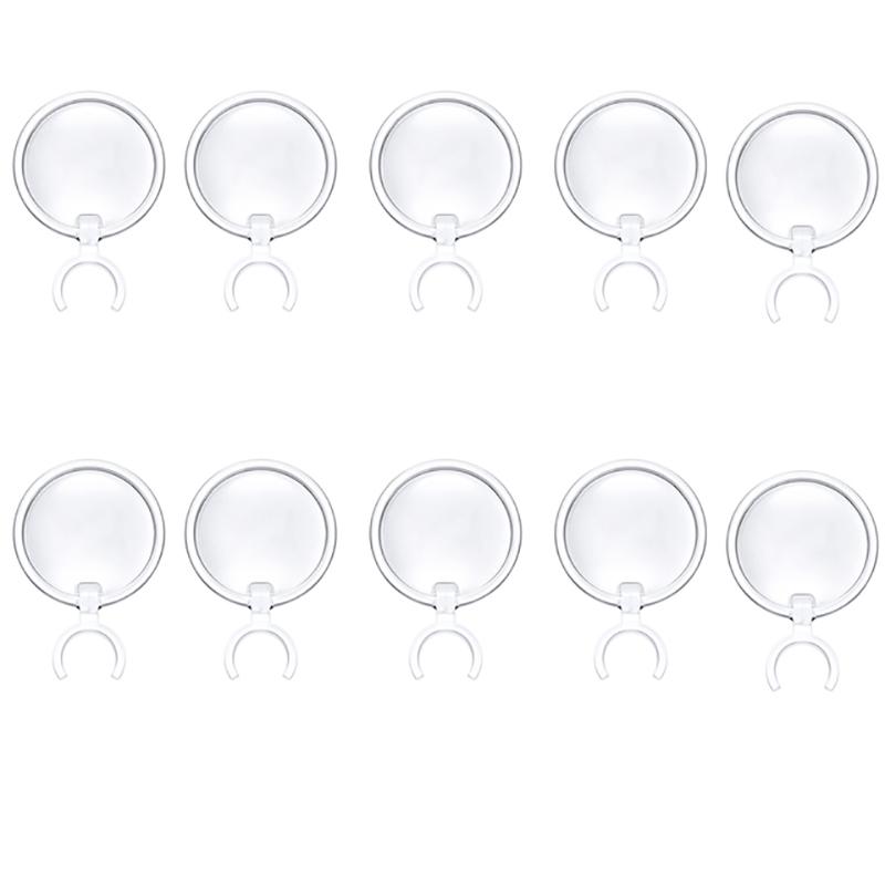 Diamond Pen Magnifier Clip Plastic Round DIY Diamond Painting Tool Point Drill Pen Magnifying Light Accessories Spot Auxiliary