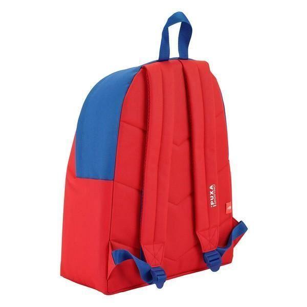 Cartable Real Sporting de Gijón Blanc Rouge - Real Sporting de Gijón - Enfant - Polyester - 15 L - Fermeture