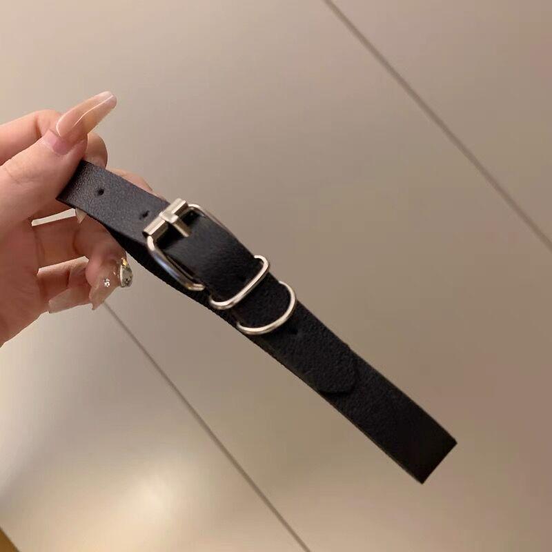 Punk Schwarze Choker-Halskette für Frauen - High-End Schlüsselbeinkette Accessoire