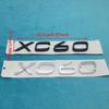 3D Chrom ABS XC40/XC60/XC90 Schriftzug Badges, Geeignet für XC40 XC60 XC90 Kofferraum Logo Aufkleber Autozubehör