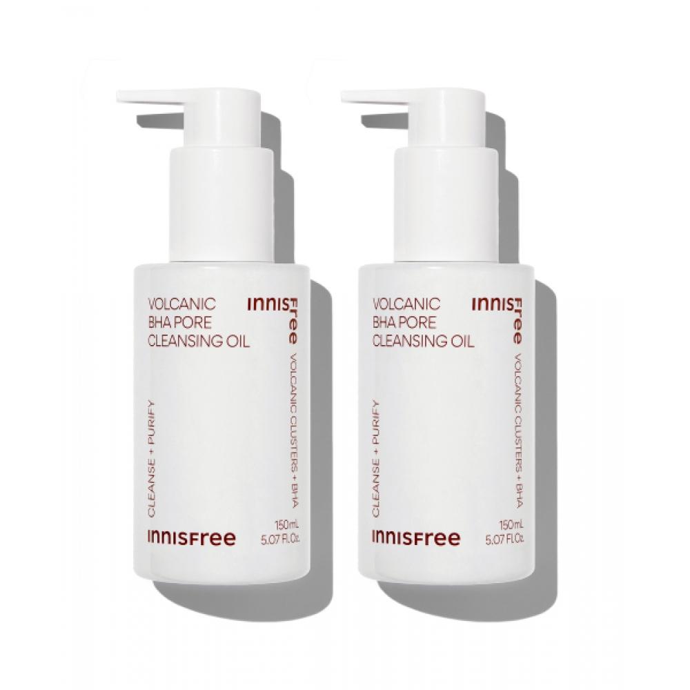 Innisfree Volcanic Pore Baha Cleansing Oil 150ml 2 Pcs FREE