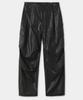 Kueo Structured Cargo Coated Pants (Black)
