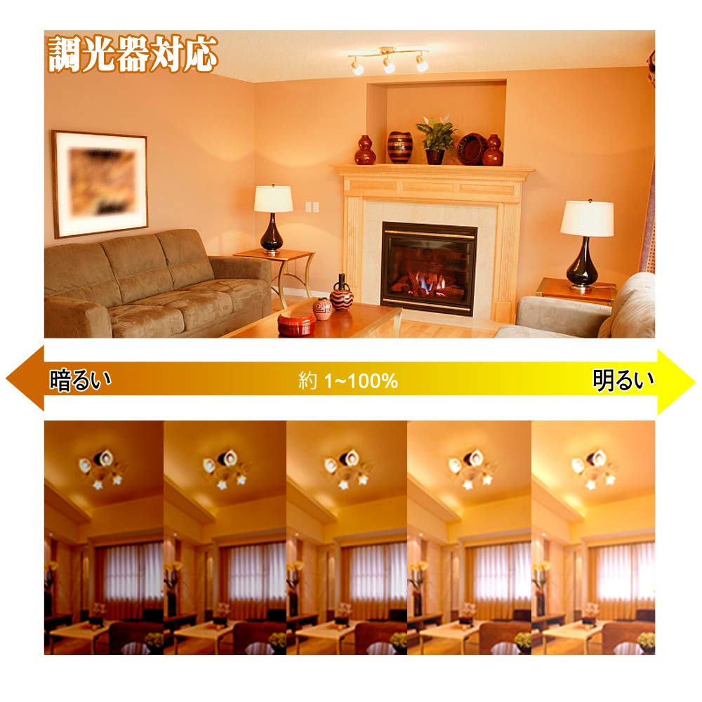 OKALUMI LED Spotlight, E11 Base, Dimmable, Warm White, 75W100W Equivalent, 7W, 830lm, Halogen, Set of 2 LED Bulbs [Appearance: WhiteWarm WhiteMedium