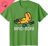 Vintage Hot Sale Gym Workout Dino Sore Exercise Fitness Boys Kids Women Unisex TShirt Cotton Sport Top Short Sleeve Tee