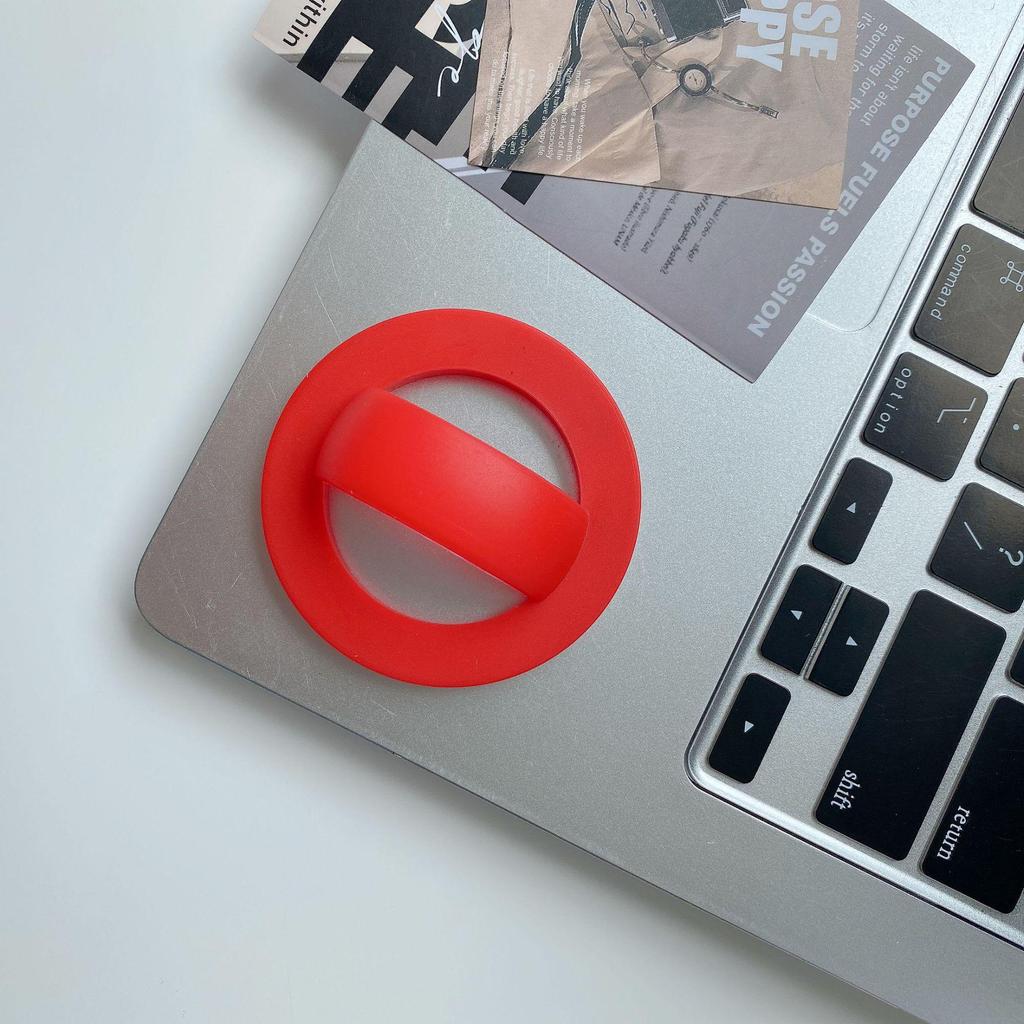 Multifunkční stolní stojánek na telefon MagSafe ze silikonu s magnetickým kroužkem