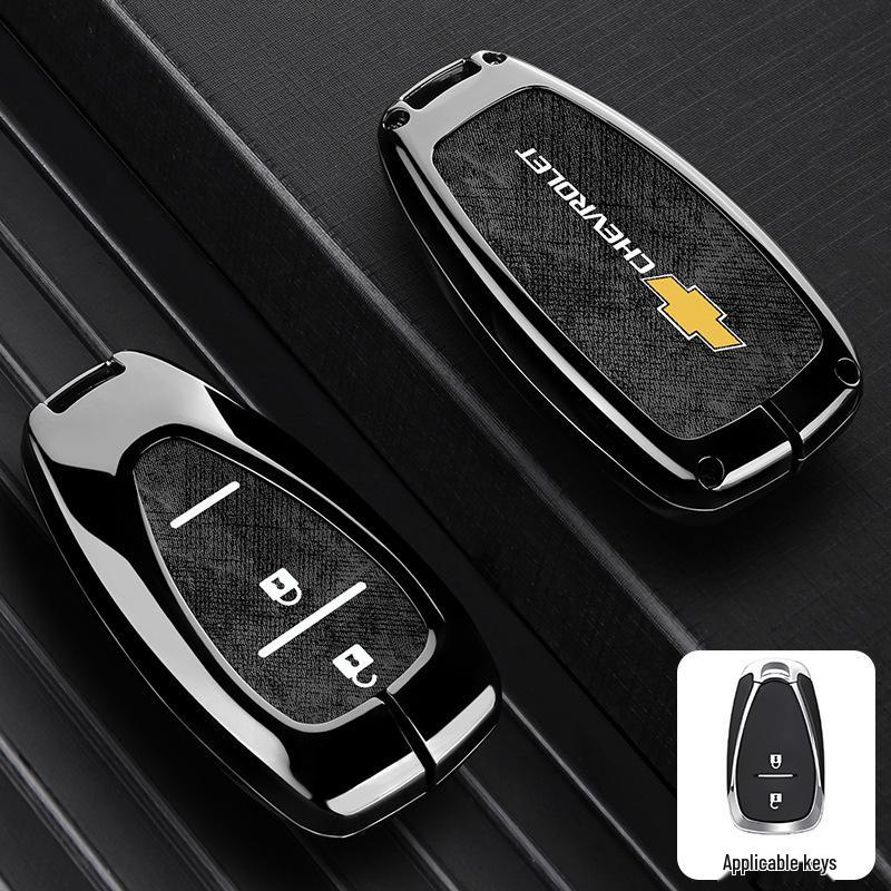 Chevrolet Key Case for Equinox, Malibu XL, Trax, Trailblazer, Orlando, Monza - Car Shell Cover