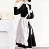YAISHN Maid Uniform, Long English Style, Gothic Lolita One Piece, Halloween Costume, Women's, Cute Lolita Cosplay, Long Sleeve, Bow Tie, Party, Event