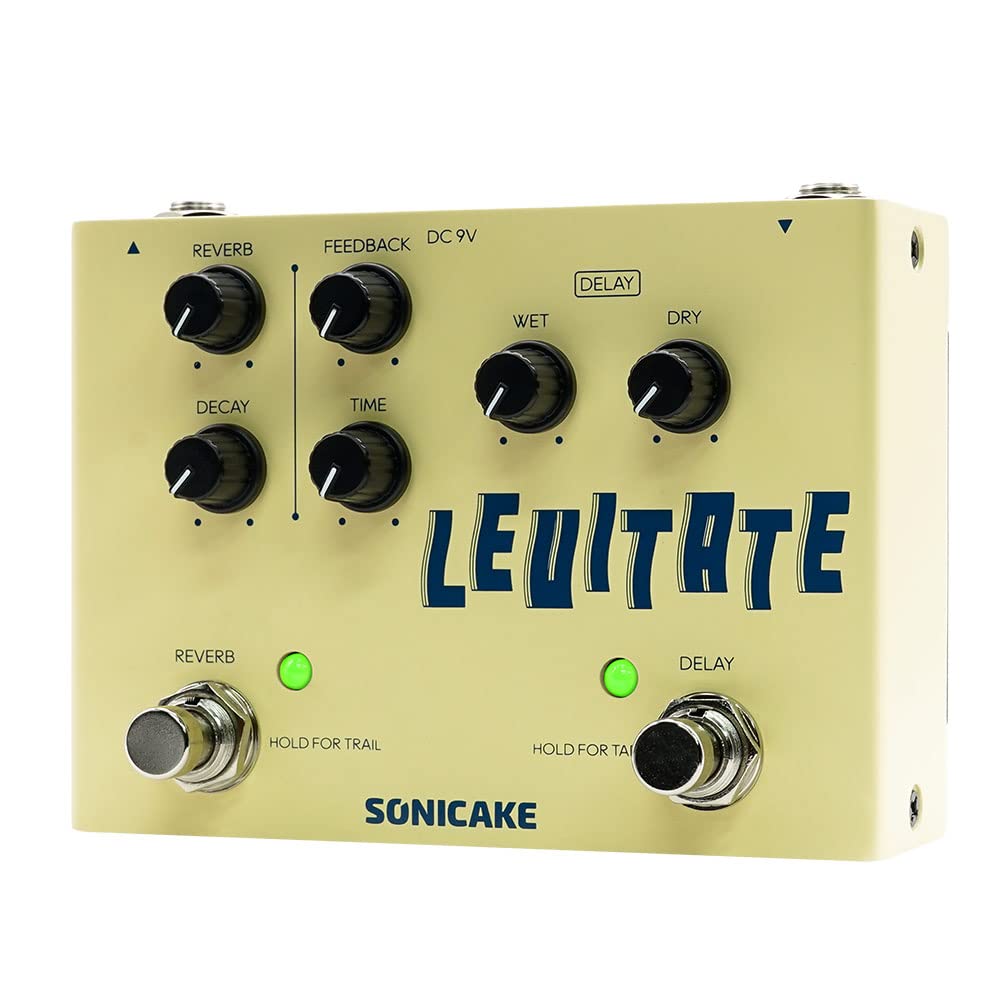

Педаль эффектов для гитары SONICAKE Delay & Reverb Levitate
