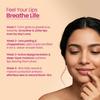 Nat Habit Granatapfel Rose Lippenbutter Mit Desi Ghee Und Rohem Honig Für Tiefenfeuchtigkeit Und Weiche Gesunde Lippen 8 Gramm