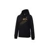 Amplified Graphic Hoodie With Fleece Lining Women Tops Black 586609-51