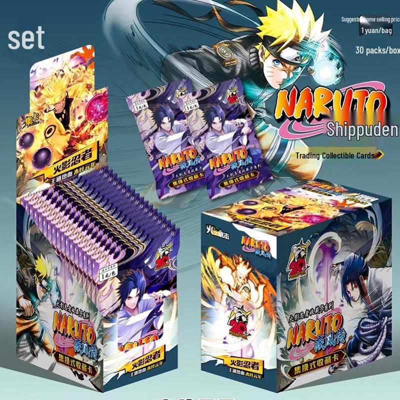 Naruto Sammel-Trading Cards: Klassische & Deluxe Studenten-Anime-Edition