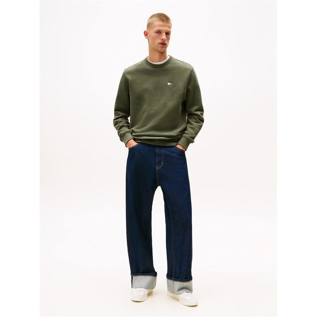 Tommy Jeans Mens Logo Sweatshirt