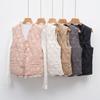 Autumn and winter down vest stacked inside V-neck light down liner vest slim liner women's clothing