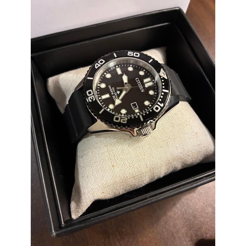 Used CITIZEN BN0266-07E Divers 200m Watch