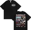 Rock Band Morat Album Graphic Print T Shirts Unisex Unisex Fashion High Street Hip Hop Tshirt 100 Cotton Cozy Short Sleeve T Shirt
