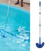 Pool Vacuum Suction Tool Water Pressure Powered 113.5CM Rod Widely Applicable Pool Vacuum  Cleaner Plastic for Spas
