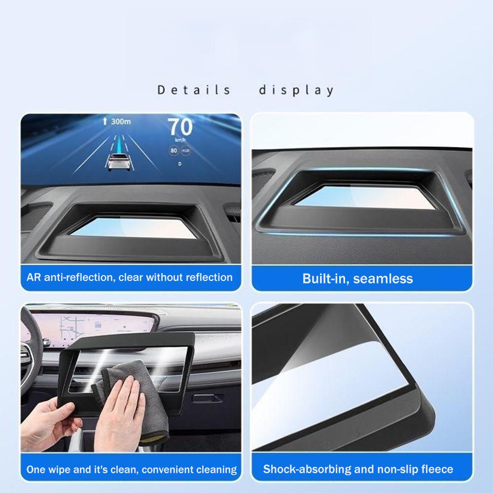 For BYD Seal 06 GT 2024~2026 2025  LHD Car Head-up Display Protective Instrument Panel HUD Dust Cover Interior Accessories